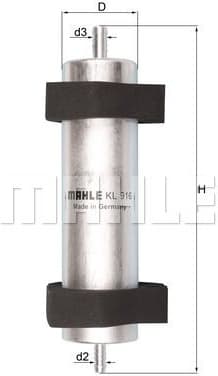 Filter diesel fuel KL916 - image 6