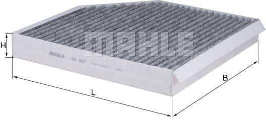 Filter cabin LAK667 - image 3