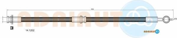 Brake Hose 14.1202