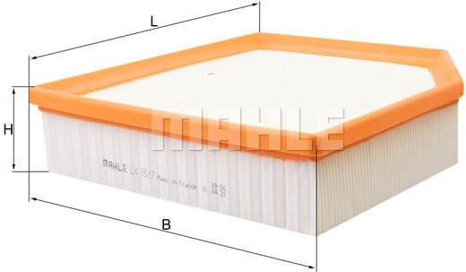 Filter air LX3527 - image 2