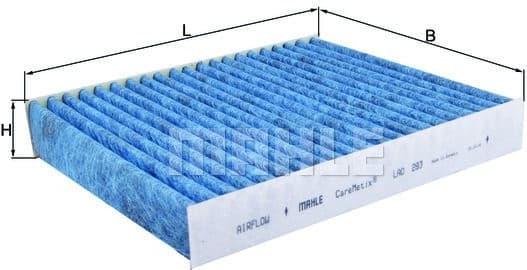 Filter cabin LAO293 - image 3