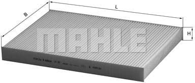 Filter cabin LA93 - image 6