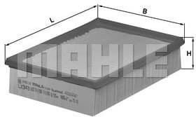 Filter air LX343 - image 3