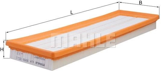 Filter air LX2093 - image 2