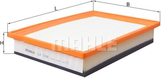 Filter air LX1000 - image 2