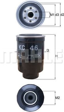 Filter diesel fuel KC46 - image 7