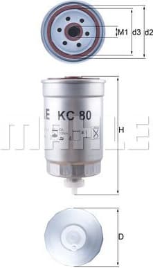 Filter diesel fuel KC80 - image 3