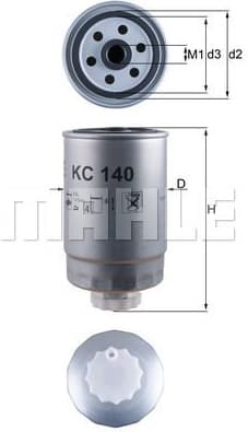 Filter diesel fuel KC140 - image 3