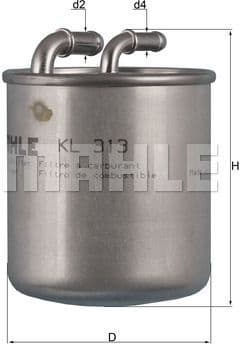 Filter diesel fuel KL313 - image 2