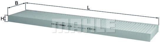 Filter cabin LA226 - image 2