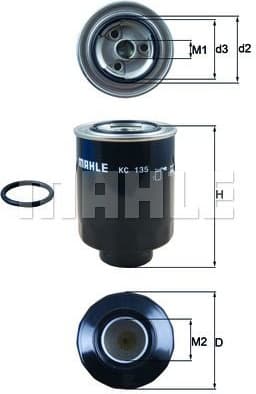 Fuel Filter KC135D - image 2