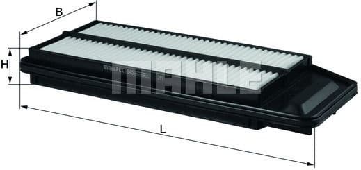 Filter air LX1945 - image 2