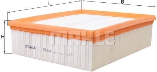 Filter air LX593/1 - image 2