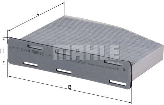 Filter cabin LAK181 - image 2