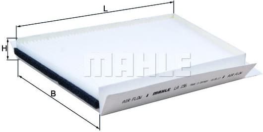 Filter cabin LA156 - image 3