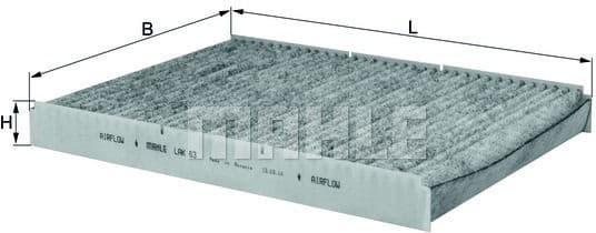 Filter cabin LAK63 - image 3