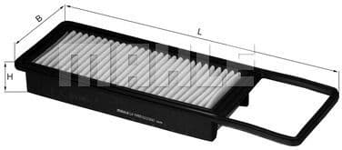 Filter air LX1993 - image 2