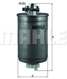 Fuel Filter KL180 - image 3