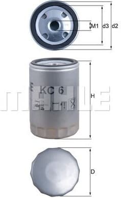 Fuel Filter KC6 - image 2