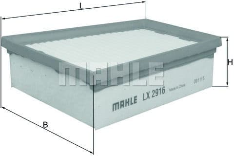 Air Filter LX2916 - image 2