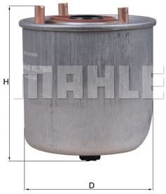 Filter diesel fuel KL780 - image 3