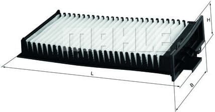 Filter, cabin air LA127 - image 2