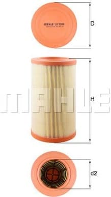 Air Filter LX2088 - image 2