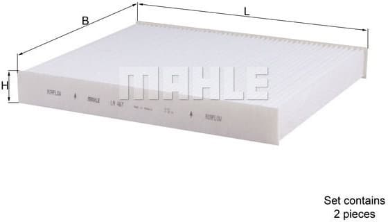 Filter, cabin air LA467/S - image 2