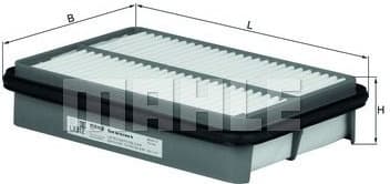 Filter air LX812 - image 2