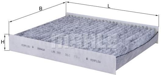 Filter cabin LAK293 - image 3