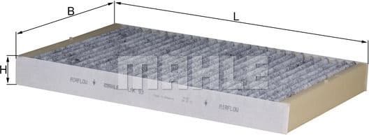 Filter, cabin air LAK93 - image 7