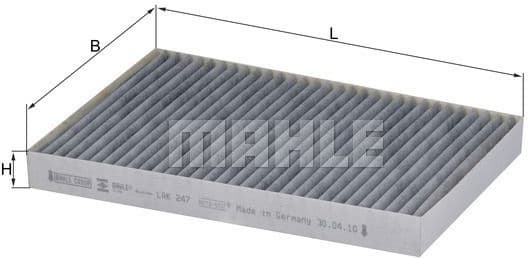 Filter cabin LAK247 - image 2
