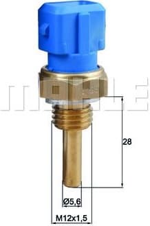 Sensor, coolant temperature BEHR TSE12 - image 2