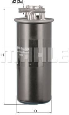 Filter diesel fuel KL454 - image 3