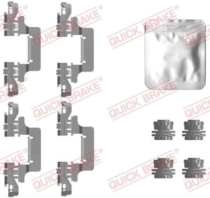 Accessory Kit, disc brake pad 109-0129