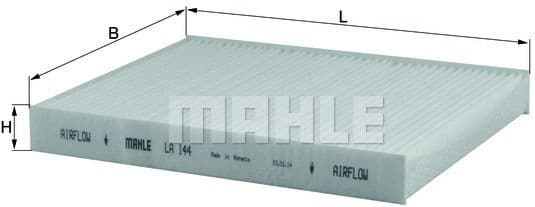 Filter, cabin air LA144 - image 2