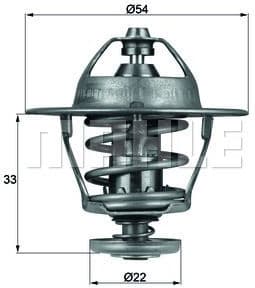 Thermostat, coolant BEHR TX5385D - image 2