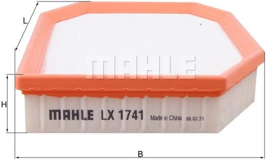 Filter air LX1741 - image 2