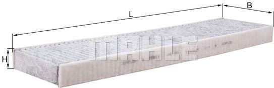 Filter, cabin air LAK171 - image 6