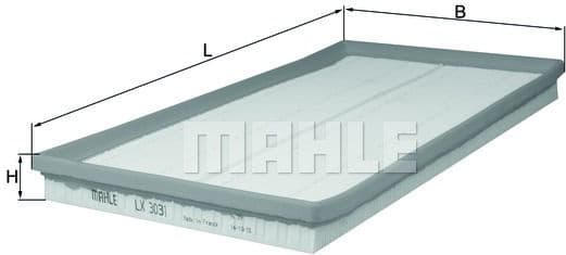 Filter air LX3031 - image 2