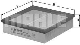 Air Filter LX220 - image 3