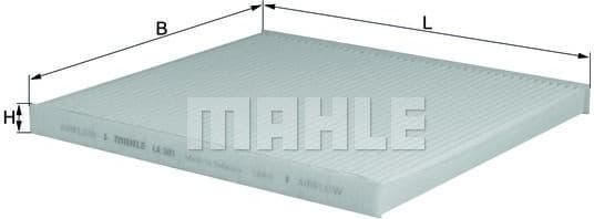 Filter cabin LA301 - image 2