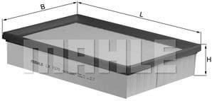 Filter air LX1570 - image 3