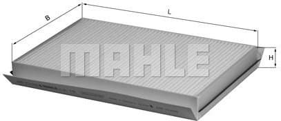 Filter, cabin air LA79 - image 2