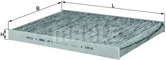 Filter, cabin air LAK31 - image 7