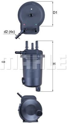 Fuel Filter KL600D - image 2