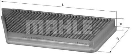 Filter, cabin air LAK57 - image 2