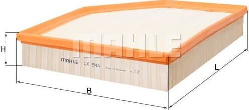 Filter air LX944 - image 3