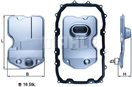 Filter automatic gearbox HX160KIT - image 2