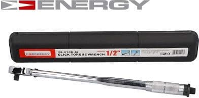 Dinamometrinis raktas 1/2 40-210 Nm ENERGY] Dydis [col.] : 1/2, sukimo momentas nuo [Nm] : 40  iki [Nm